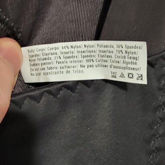 Maidenform Firm Control Open Bust Bodysuit, Black, Large - Picture 7 of 13